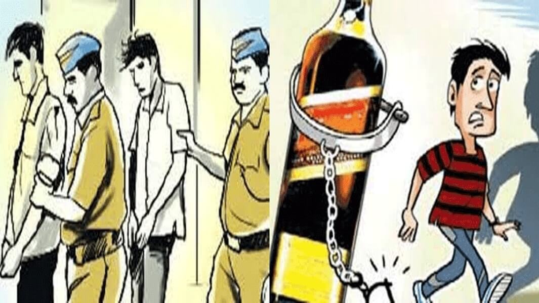 60 लीटर अवैध कच्ची शराब संग 6 अभियुक्त गिरफ्तार, मिर्जापुर पुलिस को मिली सफलता