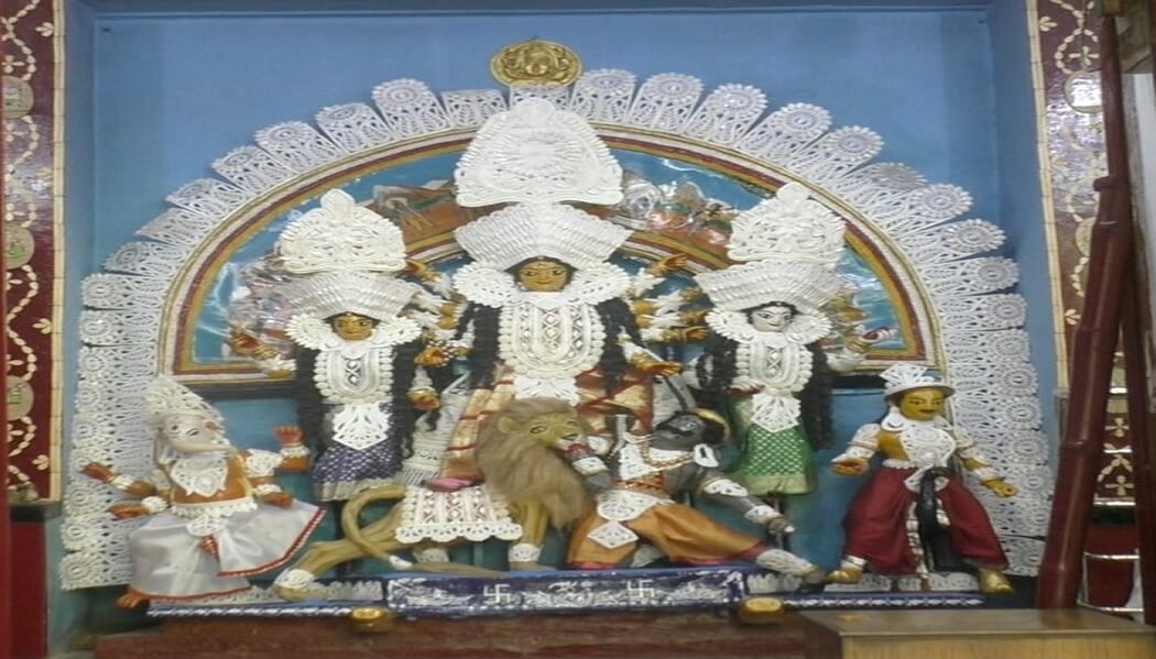 252 वर्षों से विसर्जित नहीं हुयी यह दुर्गा प्रतिमा 