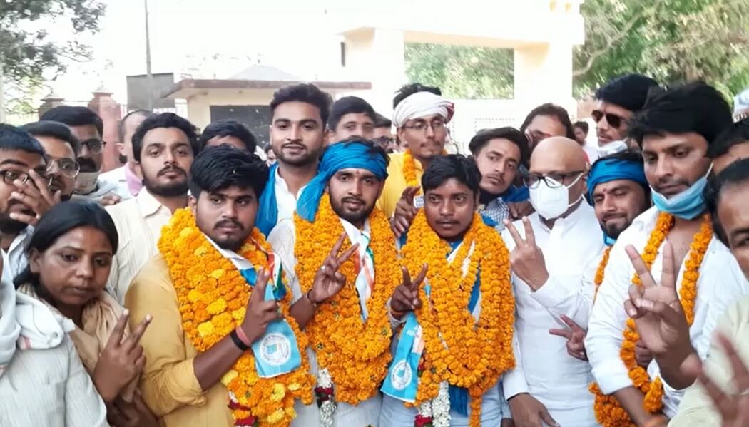 संपूर्णानंद संस्कृत विश्वविद्यालय छात्रसंघ के चुनाव हुए सम्पन्न, NSUI ने किया क्लीन स्वीप